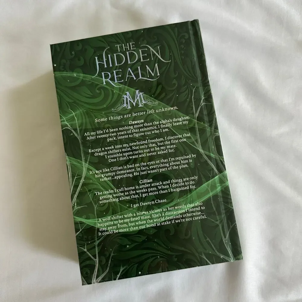 The Hidden Realm By Heather Renee Signed Deluxe Edition Hardcover